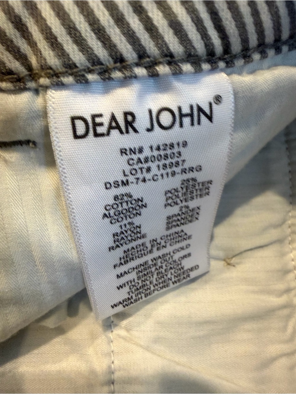 Dear John North Hampton Shorts - Picture 5 of 7